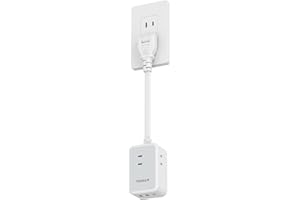 延長コード 短い 20cm 電源タップ usb たこあしコンセント テーブルタップ 0.2m TESSAN 3個AC口 1個type-c 2個タイプAポート 電源コード マルチ タコ足配線 分岐 oa 壁掛 卓上