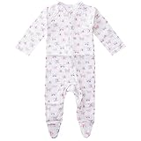 Aden+Anais エイデンアンドアネイ 　LONG SLEEVE ZIPPER ONE-PIECE　（サイズ：6-9m、カラー：mini flutter)　256706