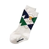 [ミキハウス] MIKIHOUSE プッチー アーガイルハイソックス （11cm-17cm） 13-9701-973 白 11-13cm