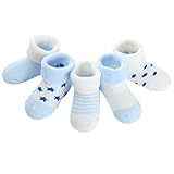 YideaHome ソックス 靴下 保温 秋冬 ベビー キッズ 赤ちゃん 新生児 お祝い 出産 祝い ムール用 柔らかい 5足 セット