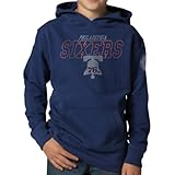 NBA Philadelphia 76ers Playballパーカージャケット、Bleacherブルー S ブルー