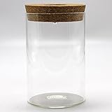 テラリウム ガラスポット ＬＥＤライト内蔵コルク蓋付き/ストレート小 ボトリウム【並行輸入品】
