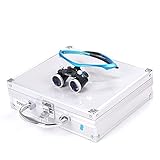 BeautySu. 3.5X420mm 拡大鏡 歯科用ヘッドライト　双眼ルーペ 虫眼鏡