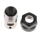 Fenteer 高品質　モータシャフト コレット チャック　ホルダー　延長ロッド　CNC フライス加工　全5サイズ選択　 - ER16-8