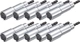 TRUSCO 電動ドライバーソケット 8mm 10個入 TEF810