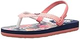 Roxy ユニセックス・キッズ TW Pebbles VI Flip Flop カラー: ブルー