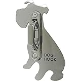 壁付けリードフック　「DOG HOOK ドッグフック　[ ミニチュア・シュナウザー ]　」 小中型犬向き 角型