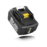 Ehomtikk マキタ互換バッテリーBL1860B 18Vバッテリー18V電動工具用リチウムイオンバッテリー バッテリーBL1815 BL1830 BL1840 BL1845 BL1850 BL1860対応 3段LED残量表示付き+自己故障診断