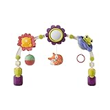【bc babycare】 ベビーカーおもちゃ アクティビティアーチ ぶら下げ玩具 ぬいぐるみ 音鳴り 聴覚に刺激 クリップ 挟むだけ おでかけ用 発育促進 ベビーカー用玩具 出産祝い