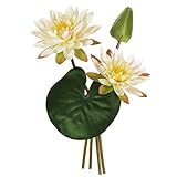 MAGIQ 東京堂 上質な造花  リラウォーターリリーバンドル  クリームピンク FM002241-046