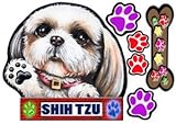 犬ステッカー シーズー41 シール