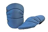 ALTA 50703 AltaSOFT Knee Protector Pad, Navy Cordura Nylon Fabric, AltaLOK Fastening, Capless by Alt