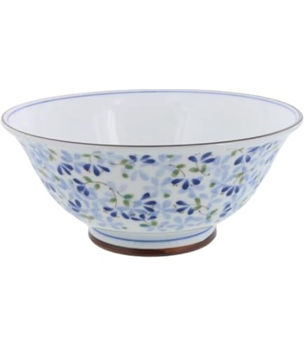 Amazon.co.jp: タコ唐草6.5高台丼 | ラーメン鉢 [ 20×8㎝(1100