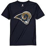 Los Angeles Rams Youth PrimaryロゴパフォーマンスTシャツNavy