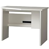 小島工芸 日本製 組立不要 健康仕様のFフォースター コンセント付きデスク 幅100cm デスク C1D-コーナーデスク右 ホワイト [奥行70cm 高さ74cm] 6110116