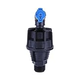 50 × 110ミリメートルブラックガーデンスプリンクラー360調節可能な回転水スプレー灌漑システム温室植物ガーデン用品