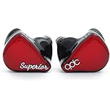 キューディーシー(qdc) SUPERIOR Vermilion Red [10mmシングルフルレンジダイナミックドライバー搭載イヤホン] 同軸デュアル磁気回路&デュアルキャビティ構造 IEM2pinコネクター採用 ハイレゾ リスニング/モニター/ラ