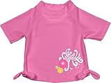 iplay アイプレイ 水着 ラッシュガード キッズ　ベビー UPF50+ ( サイズ：18-24m カラー： Pink Mum Garden ) [並行輸入品]