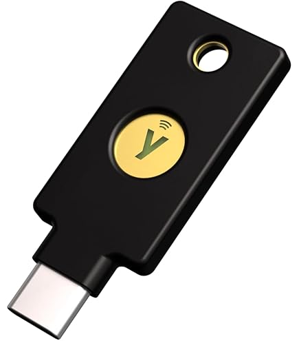 Amazon | Yubico - YubiKey 5C Nano - USB-C - 2ファクター認証