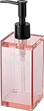 リス ディスペンサー フランクタイム クリアピンク ソープディスペンサー S 330ml