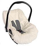 Looping Terrycloth Baby Car-Seat Cover - Suitable for Group 0 and 0+ Car Seats by Looping