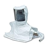 Allegro Industries 9912-D Double Bib Maintenance Free Tyvek Hood CF SAR Assembly with Suspension and