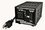 Simran SM-500J Japanese 500 Watt Step Up / Down Voltage Transformer Converts Japan 100 Volt To 110 V