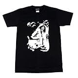 【ノーブランド品】バンドTシャツ ロックTシャツ Frank Vincent Zappa フランク ザッパ Mサイズ 黒色
