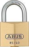 ABUSロック87627 85 / 40 mk KD ABUS真鍮南京錠85シリーズ