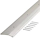 m-d建築製品78089 Fluted 7 / 8インチby 72-inchカーペットトリム、シルバー