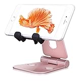 スマホ スタンド タブレット&携帯電話用 角度調整可能iphone スマホスタンド デュアル 折り畳み式 ポータブル アルミニウム製 充電/同期スタンド 軽量　充電スタンド