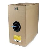 StarTech.com 304.8m Cat6対応長尺LANケーブル 単線 CMR難燃グレード対応 ブルー WIR6CMRBL