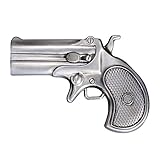 ベルトバックル 銃 デリンジャー ホワイト