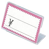 タカ印 ポップスタンド カード立 L型 34-3514アクリル 40×65mm 10個