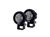 Lazer Star 2001029 Discovery Series 2.5' 10W LED Flood Light - Pair [並行輸入品]
