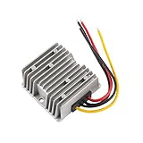 XDiscount パワーコンバータレギュレータ変圧器 防水 DC 24V-DC 13.8V 15A 210W