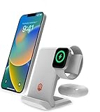 STM ChargeTree: 3-in-1 折りたたみ式MagSafeワイヤレス充電ステーション(20W急速充電対応)素早くフル充電が可能折りたたみ式でコンパクトデスクやナイトスタンドのスペースを有効活用できます.IPhone16/16 Pro/16 Pro Max/15/14/13,Apple Watch 9/8/7/Ultra,AirPods対応省スペースドック,ナイトスタンドモード対応.