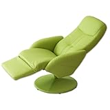 タンスのゲン パーソナルチェア フットレスト付き オリーブ グリーン 14910004 GN