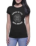 Power to theローカルDreamerレディースTシャツブラック M ブラック