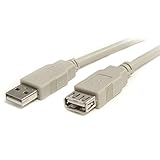 StarTech.com LANケーブル 2.0延長ケーブル 3m A - B オス/メス USBEXTAA10