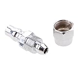 SONONIA 金属空気式 クイックコネクトエアー継手 空気圧クイックコネクター メタルカプラー 多規格 - 40PP