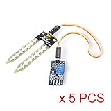 WINGONEER 5pcs Soil Hygrometer Humidity Detection Water Sensor Module YL-69 Sensor and HC-38 Module 