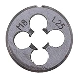 P Prettyia 高硬度　メトリックタップダイス　実用的　耐久性　高品質　シルバー - M8