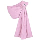 CUBY 調整可能 ベビースリング 抱っこひも 高品質 キャリー プレゼントの良品 (ピンク)