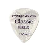 PICKBOY GP-14/100 Vintage Classic White Pearl 1.00mm ギターピック×10枚