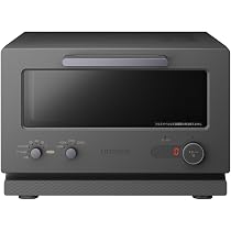 HITACHI MRT-E100H オーブンレンジ 15L Amazon | トースターレンジ 2in1 フラット庫内 15L チャコールグレー