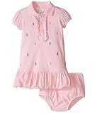 Ralph Lauren(ラルフローレン）　女の子ロンパース　ブルマ付き　子供服　女の子 (9Ｍ)