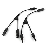 STARDUST ソーラーパネル Y字型 並列 MC4 接続ケーブル コネクタ－ 防水 SD-SYCABLE
