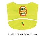 Sugar Bee E-Z Wipe Bibs (Lime - Read My Lips - No More Carrots) by Sugar