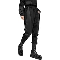 黒 サルエルパンツ ゴム入りウエスト サルエルパンツ Wウエスト メンズ ブラック 黒 サルエル